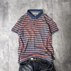00s Levi's polo border y2k fade streetのサムネイル
