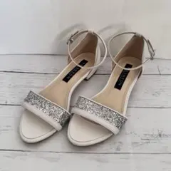 TALANTONbyDIANA フラットサンダル アンクルストラップ/23cm