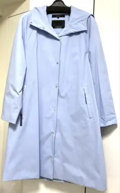 超美品　reflect ライトブルーのスプリングコート