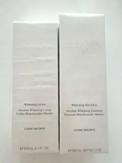 コスメデコルテAQ ホワイトニング エマルジョン＆ローションセット