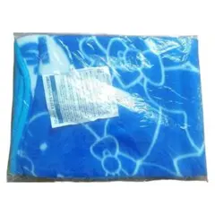 ハローキティ フリースブランケット 青色 70x100cm 薄手 ひざ掛け