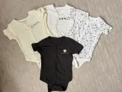 ベビー肌着4着セット（綿、70サイズ）