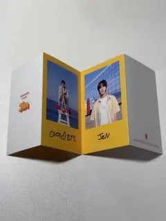 K-POP BTS ジン jin メッセージカード Butter 韓国アイドル