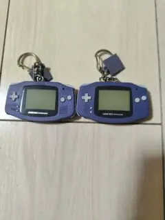 ゲームハードキーホルダー ゲームボーイアドバンス 任天堂ミュージアム 2個