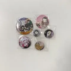 鬼滅の刃 缶バッジ 6個セット