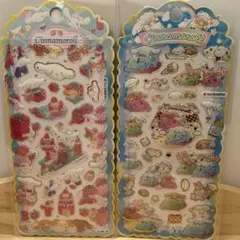 海外正規品 シナモロール Cinnamoroll スイーツシール 2枚セット②