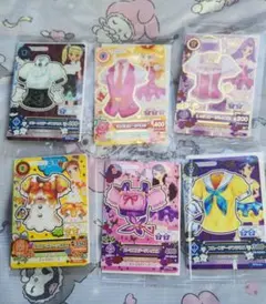 未開封 アイカツカード セブン・イレブン 復刻アイカツ！カード5種