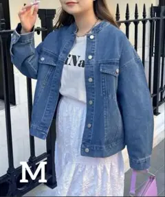 新品未使用☆ prose verseデニムジャケット Mサイズ デニムブルー