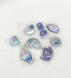 クーリア　正規品　ボンボンドロップシール　ミニ　よるねこボンボン