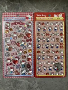 Hello Kitty ボンボンドロップシール　2枚