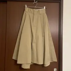 Dickies×FRAY I.D 別注コラボ　フレアチノスカート　重厚感