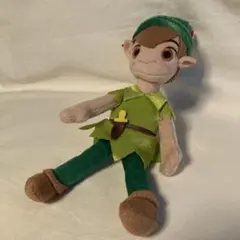 Disney　ピーターパン　レトロ　マスコットキーホルダー　ぬいぐるみ