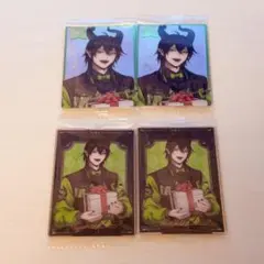 ツイステ ツインウエハース6 金色箔押しver. マレウス