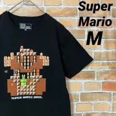 スーパーマリオ アニメ ゲーム キャラクター 半袖 Tシャツ レトロ風