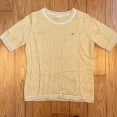 Golden Bear 半袖ニット イエローのサムネイル