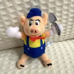 ディズニーランド限定 三匹の子豚 三男　プラクティカル マスコットキーチェーン