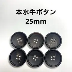 NO. 42　　本水牛ボタン　水牛釦　角ボタン