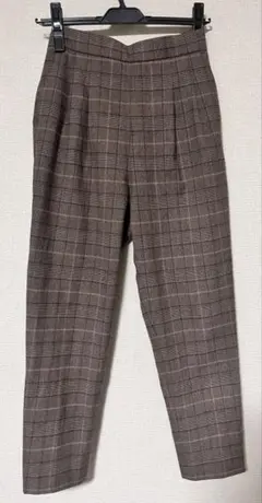 【GLOBAL WORK】あったかウツクシルエットテーパードパンツ S