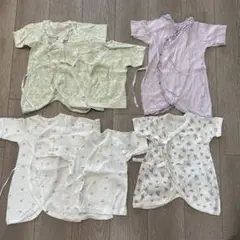 新生児　肌着　コンビ肌着　短肌着　セット