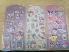 Sanrio JEWEL Marshmallow Stickers 3枚セットのサムネイル