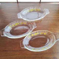昭和レトロ 美品 NARUMI COOKMAMMY グラタン皿 耐熱硝子のサムネイル
