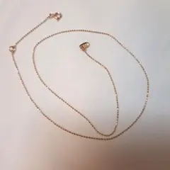 お値下げ!K10 ピンクゴールド チェーンのみ刻印あり Folli Follie