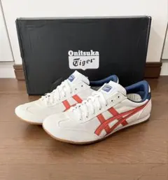 こ*り様 【美品】オニツカタイガー RUNSPARK 27cm ホワイト　レッド