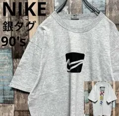 銀タグ 90s ナイキ NIKE Tシャツ ビッグロゴ 1996
