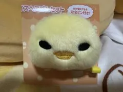 しゃきぴよ　フェイスヘアゴムセット　バッジ付き