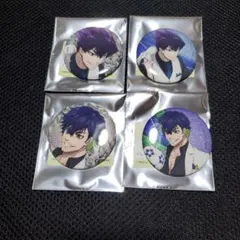 ブルーロック アムニバス 缶バッジ 烏旅人 オリヴァ・愛空