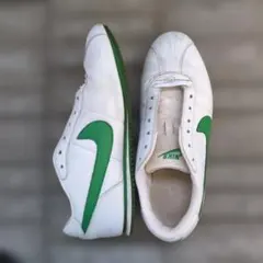 00s Nike コルテッツ　スウッシュ　ホワイト　グリーン