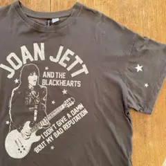 H&M ジョーンジェット tシャツ M バンドt ロックt musictシャツ