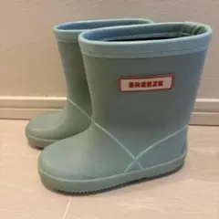 17cm 水色 キッズ長靴