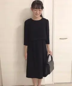 ◆５号　小さいサイズ　冠婚葬祭　ブラックフォーマルスーツ　御葬儀　卒業式　法事