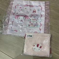 サンリオ一番くじMY MELODY フリル付きトート キティ巾着　セット