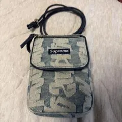 Supreme デニム ショルダーバッグ　ネックポーチのサムネイル