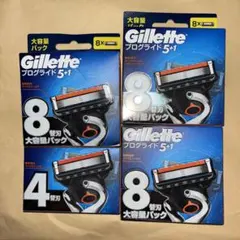 Gillette 替刃 大容量パック 4種セット - メルカリ