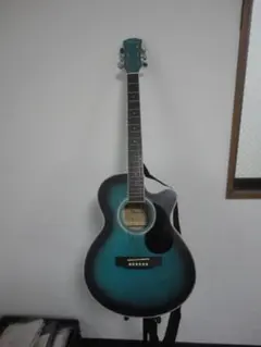 値下げ❗️HONEY BEE W15/BLS 青色のグラデーション 美品 新品弦 