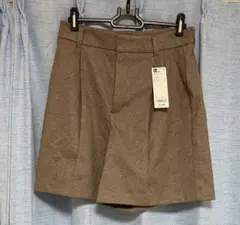 【新品】GU ブラウン ショートパンツ Lサイズ
