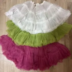 チュールパニエ 3色セット