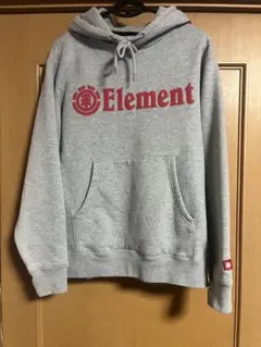 【美品】element エレメントパーカー　グレー　Mサイズ