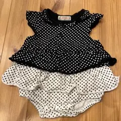 ロンパース　80㎝　ドット柄