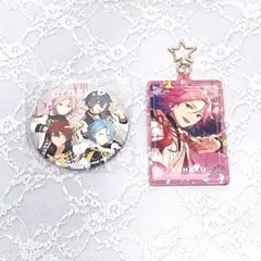 桜河こはく　缶バッジ　キーホルダー