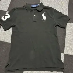 Ralph Lauren ビッグポニー ポロシャツ y2k swag ブラック - メルカリ
