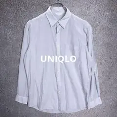 UNIQLO ユニクロ ライトウエイトコットンシャツ 長袖 レギュラーフィット