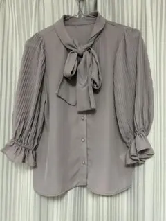 apres jour リボンブラウス