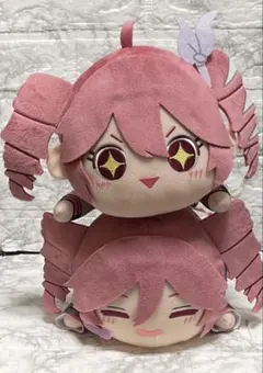 ④ 重音テト　くてんこBIGぬいぐるみ　ぬいぷりけ　おすわり　マスコット　セット Amazon.co.jp: 重音テト くてんこ BIG ぬいぐるみ 全2種 約25