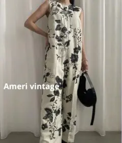 Ameri vintage FLOWER EMBROIDERY ROMPERS