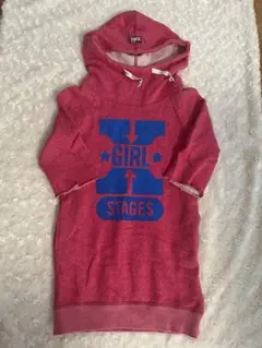 X-girl トレーナーワンピース　七分袖　120