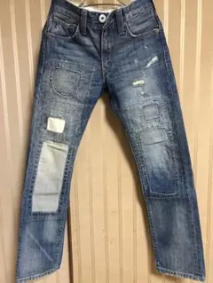 リーバイス505 リメイクデニム　パッチワーク